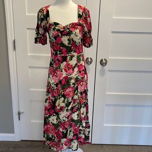 HM Floral Spring Dress in Small